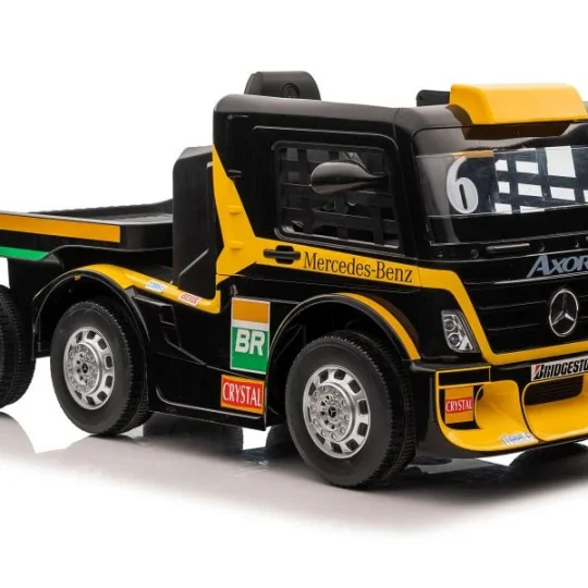 Automobil Na Baterije Mercedes Xmx622b Poluprikolica Žuti Lcd Auto Na Akumulator 1