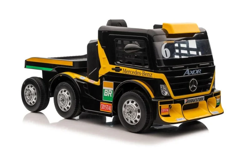 Automobil Na Baterije Mercedes Xmx622b Poluprikolica Žuti Lcd Auto Na Akumulator 1