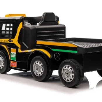 Automobil Na Baterije Mercedes Xmx622b Poluprikolica Žuti Lcd Auto Na Akumulator 4