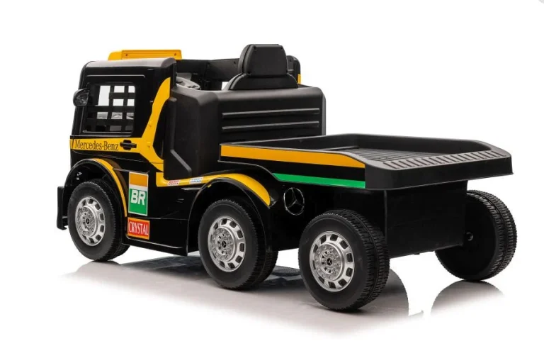 Automobil Na Baterije Mercedes Xmx622b Poluprikolica Žuti Lcd Auto Na Akumulator 4