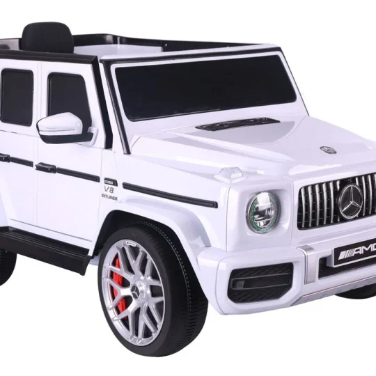 Automobil Na Baterije S306 1 Bijeli Mercedes G63 Auto Na Akumulator 1