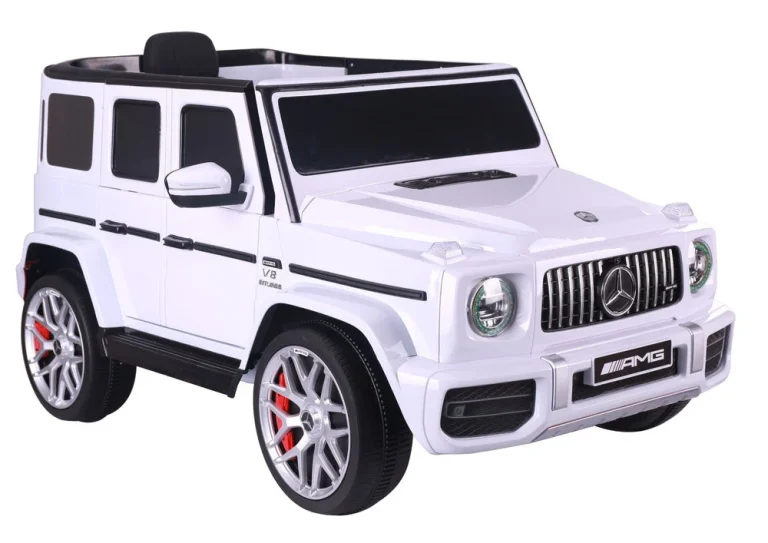 Automobil Na Baterije S306 1 Bijeli Mercedes G63 Auto Na Akumulator 1