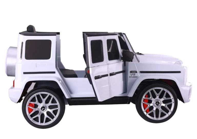 Automobil Na Baterije S306 1 Bijeli Mercedes G63 Auto Na Akumulator 9
