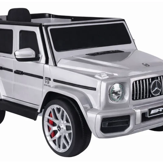 Automobil Na Baterije S306 1 Srebrni Mercedes G63 Auto Na Akumulator 1