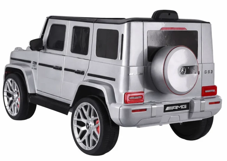 Automobil Na Baterije S306 1 Srebrni Mercedes G63 Auto Na Akumulator 5