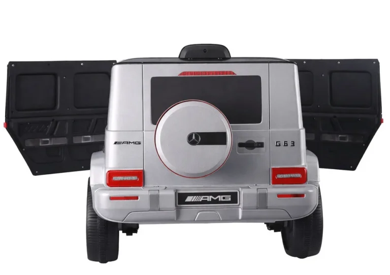 Automobil Na Baterije S306 1 Srebrni Mercedes G63 Auto Na Akumulator 6