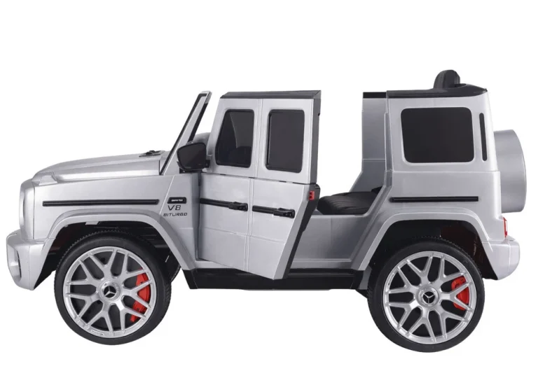 Automobil Na Baterije S306 1 Srebrni Mercedes G63 Auto Na Akumulator 7