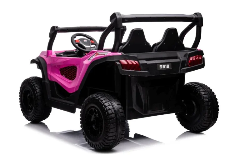 Automobil Na Baterije S618 Ružičasto 4x4 Auto Na Akumulator 3