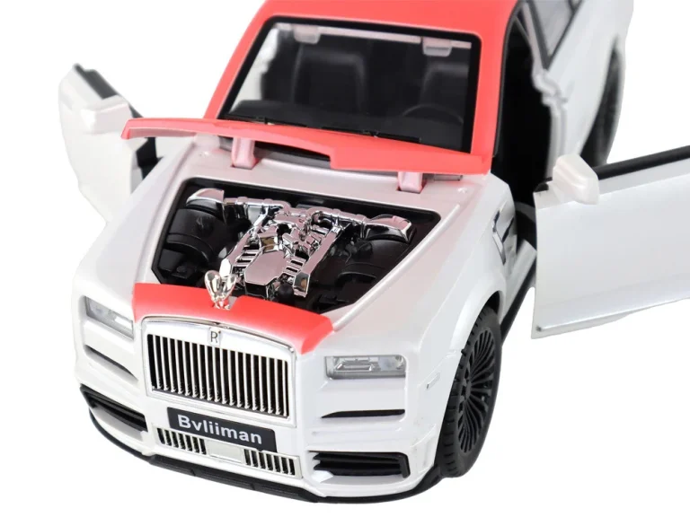 Automobil Na Daljinsko Upravljanje 1:20 Bijelo Crveni Pilotski Automobil 3