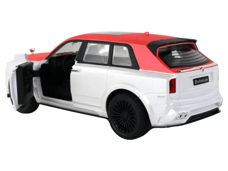 Automobil Na Daljinsko Upravljanje 1:20 Bijelo Crveni Pilotski Automobil 4