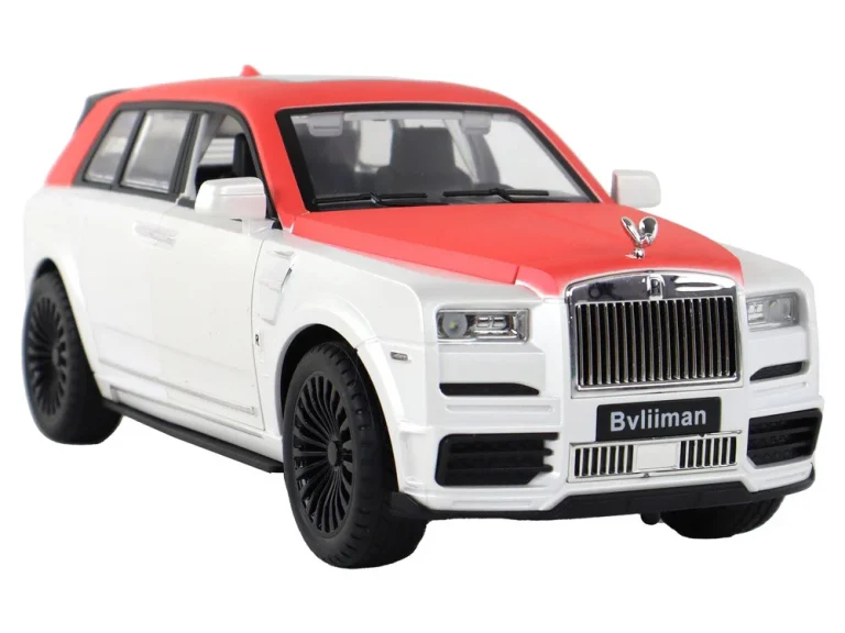 Automobil Na Daljinsko Upravljanje 1:20 Bijelo Crveni Pilotski Automobil 7