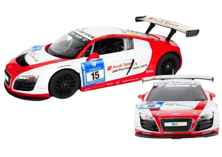 Automobil Na Daljinsko Upravljanje 1:24 Audi R8 Lms Bijeli 2
