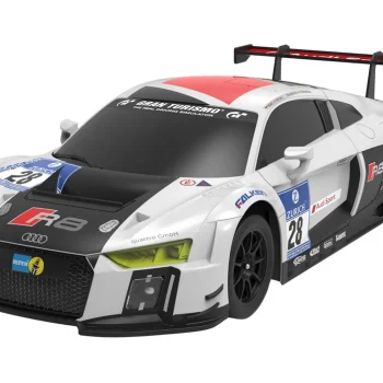 Automobil Na Daljinsko Upravljanje 1:24 Audi R8 Lms Bijelo Crni 2