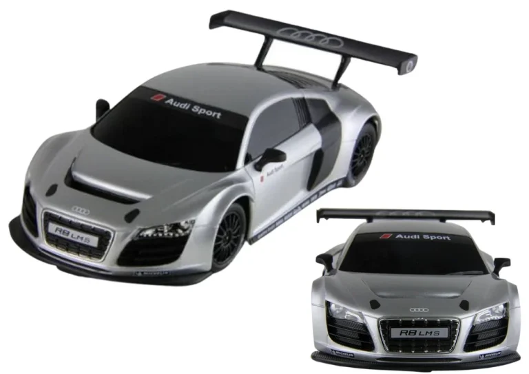 Automobil Na Daljinsko Upravljanje 1:24 Audi R8 Lms Srebrni 1