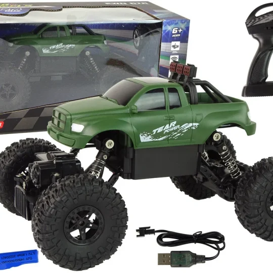 Automobil Na Daljinsko Upravljanje 2,4 Ghz 1:18 Zeleni 1