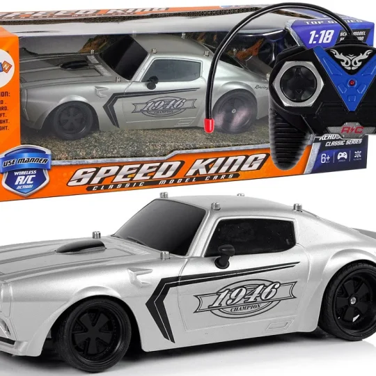 Automobil Na Daljinsko Upravljanje Champion Pilot, 1:18, Srebrni 1