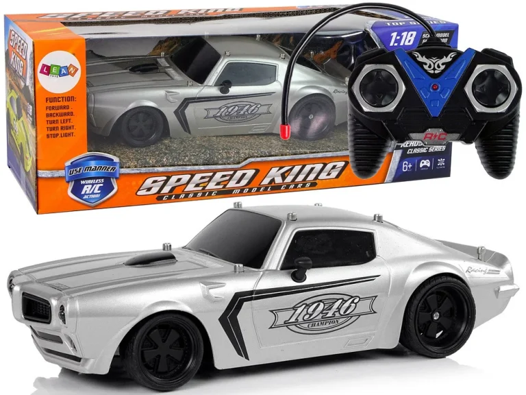Automobil Na Daljinsko Upravljanje Champion Pilot, 1:18, Srebrni 1