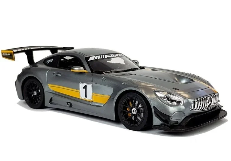 Automobil Na Daljinsko Upravljanje Mercedes Amg Gt3 Rastar 1:14 Sivi 3