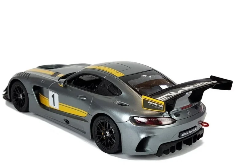 Automobil Na Daljinsko Upravljanje Mercedes Amg Gt3 Rastar 1:14 Sivi 5