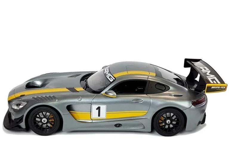 Automobil Na Daljinsko Upravljanje Mercedes Amg Gt3 Rastar 1:14 Sivi 6