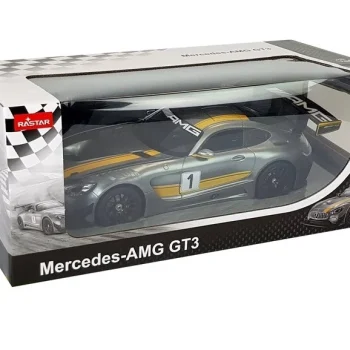 Automobil Na Daljinsko Upravljanje Mercedes Amg Gt3 Rastar 1:14 Sivi 8