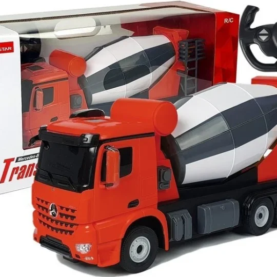 Automobil Na Daljinsko Upravljanje Mercedes Benz Arocs Rastar 1:14 Crveni 1