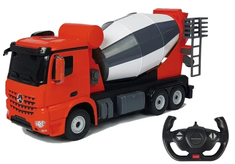 Automobil Na Daljinsko Upravljanje Mercedes Benz Arocs Rastar 1:14 Crveni 2