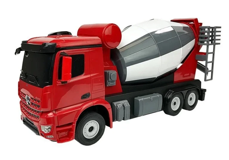 Automobil Na Daljinsko Upravljanje Mercedes Benz Arocs Rastar 1:14 Crveni 6
