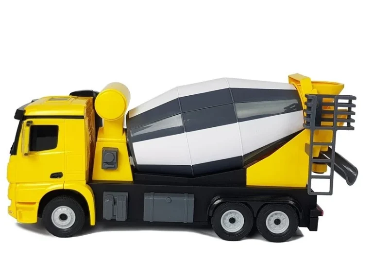 Automobil Na Daljinsko Upravljanje Mercedes Benz Arocs Rastar 1:14 žuti 4