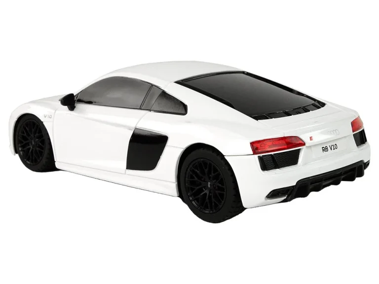 Automobil Na Daljinsko Upravljanje Rc Audi R8 Rastar Pilot Bijela 1:24 3