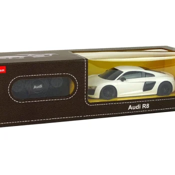 Automobil Na Daljinsko Upravljanje Rc Audi R8 Rastar Pilot Bijela 1:24 7