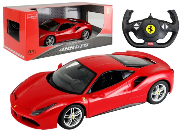 Automobil Na Daljinsko Upravljanje Rc Ferrari 488 Gtb Daljinski Upravljač Crveni 1:14 1