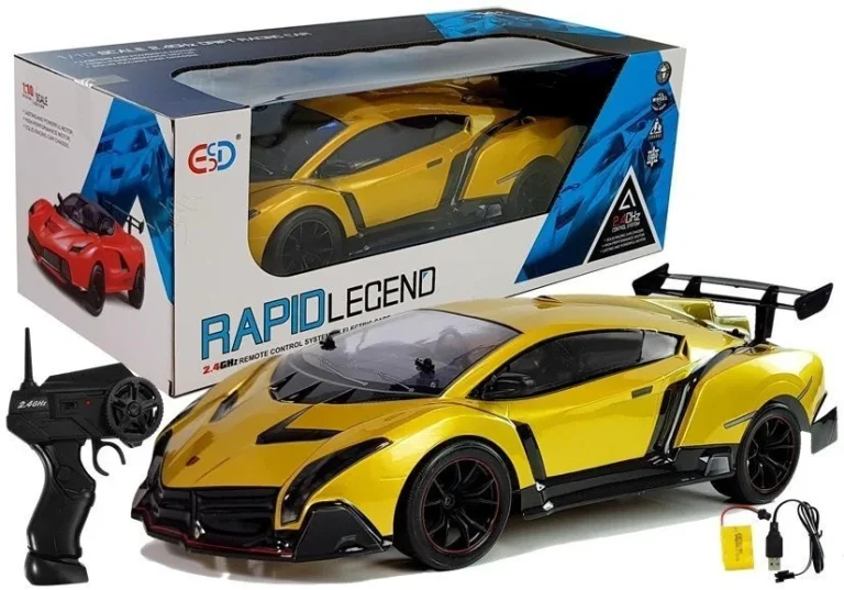 Automobil Na Daljinsko Upravljanje Sport 1:10, Zlatni 1