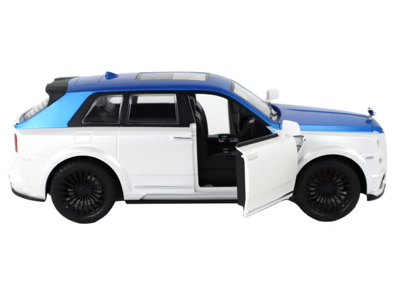 Automobil Na Daljinsko Upravljanje Bijelo Plavi 1:20 6