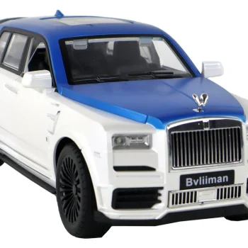 Automobil Na Daljinsko Upravljanje Bijelo Plavi 1:20 7