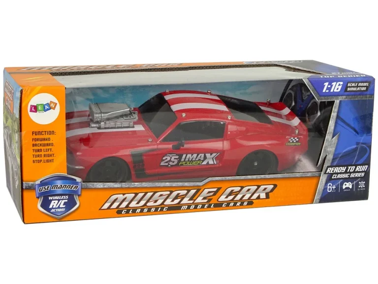 Automobil Na Daljinsko Upravljanje, Crveno Bijele Pruge, 1:16 8