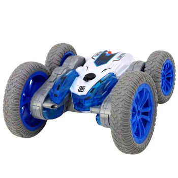 Automobil Na Daljinsko Upravljanje S Rc Svjetlima, Dim, Drift 360°, Plava 2
