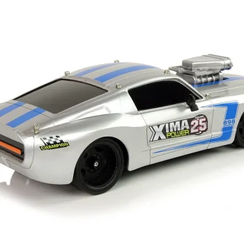 Automobil Na Daljinsko Upravljanje, Srebrno Plave Pruge, 1:16 4