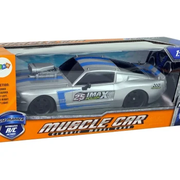 Automobil Na Daljinsko Upravljanje, Srebrno Plave Pruge, 1:16 8