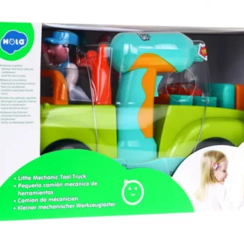Automobil S Radionicom Za Djecu 3+ Električni Odvijač 21 Dijelova 7
