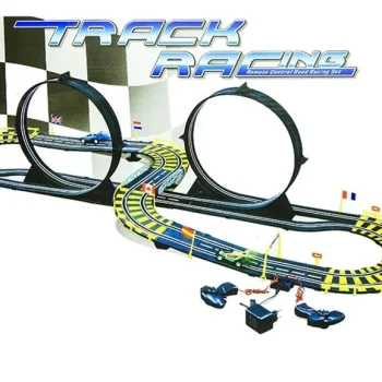 Automobilska Trkaća Staza Dva Automobila Petlje Napajanje 565 Cm 11
