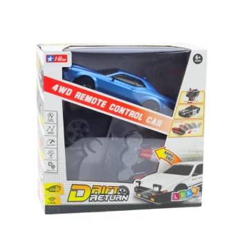 Automobilski Sportski Drift S Izmjenjivim Kotačima, Daljinski Upravljani, Rc 4wd, Plavi Sportski 5