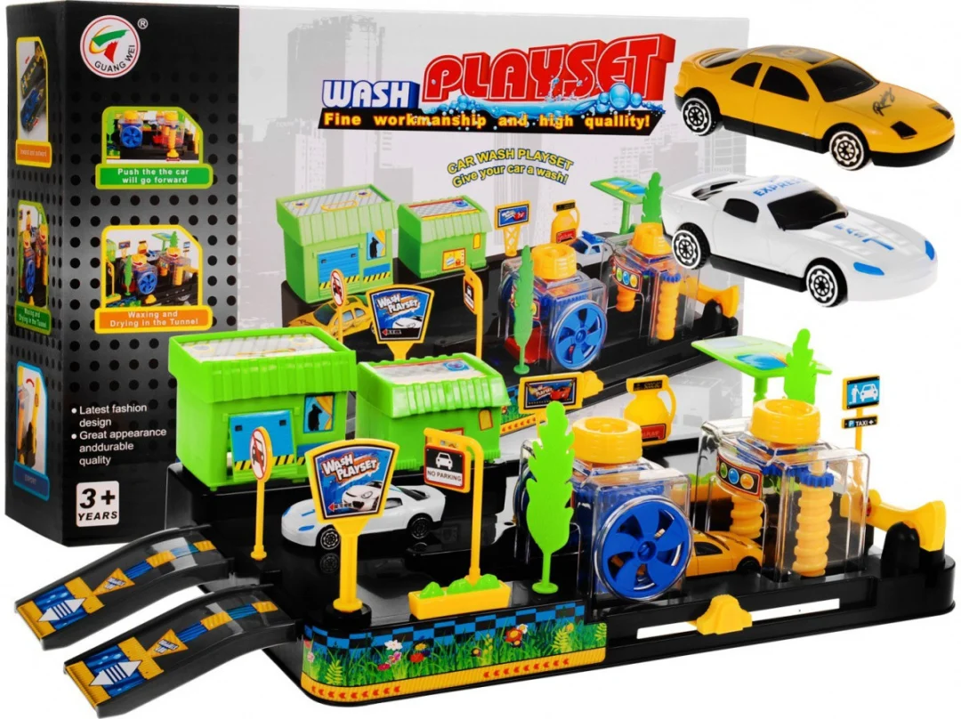 Autopraonica Za Djecu 3+ S 2 Autića 1