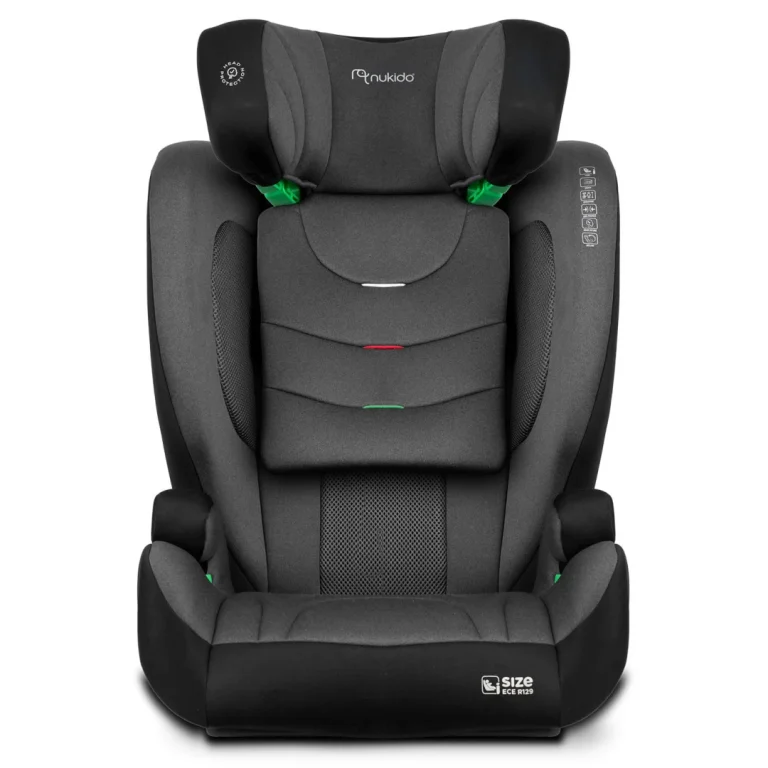 Autosjedalica Nukido Louis Soft 15–36 Kg, Crno/siva, Isofix 2
