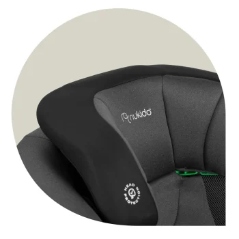 Autosjedalica Nukido Louis Soft 15–36 Kg, Crno/siva, Isofix 5