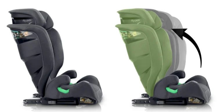 Autosjedalica Nukido Louis Soft 15–36 Kg, Siva, Isofix 13
