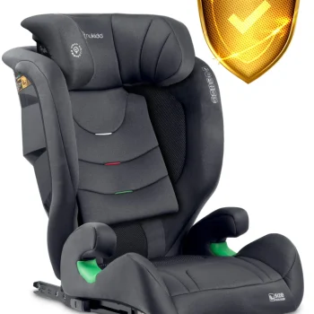 Autosjedalica Nukido Louis Soft 15–36 Kg, Siva, Isofix 2