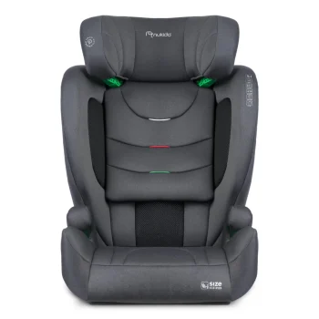 Autosjedalica Nukido Louis Soft 15–36 Kg, Siva, Isofix 3