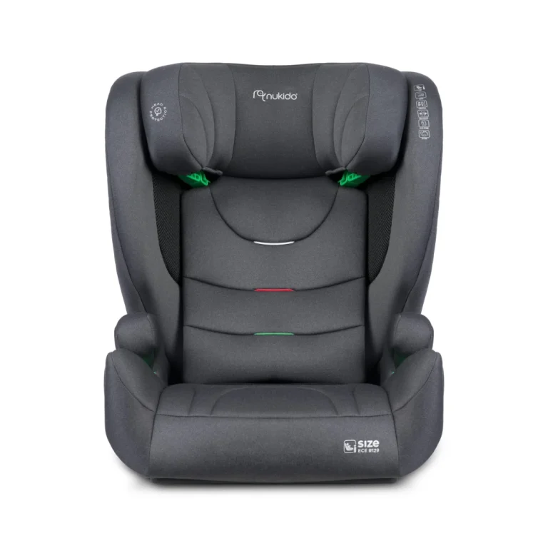 Autosjedalica Nukido Louis Soft 15–36 Kg, Siva, Isofix 4