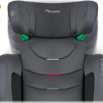 Autosjedalica Nukido Louis Soft 15–36 Kg, Siva, Isofix 5